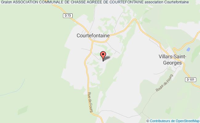 ASSOCIATION COMMUNALE DE CHASSE AGREEE DE COURTEFONTAINE