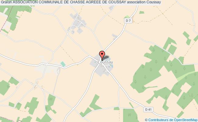 plan association Association Communale De Chasse Agreee De Coussay Coussay