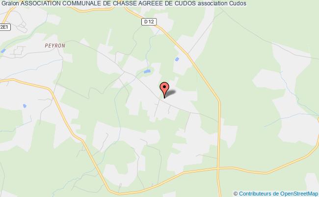 ASSOCIATION COMMUNALE DE CHASSE AGREEE DE CUDOS