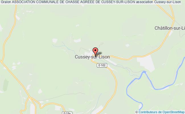 ASSOCIATION COMMUNALE DE CHASSE AGRÉÉE DE CUSSEY-SUR-LISON