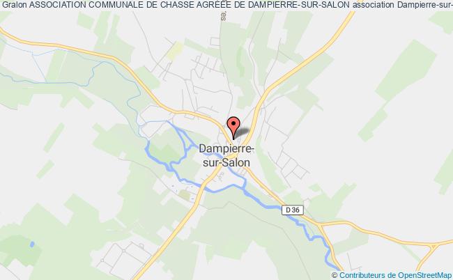ASSOCIATION COMMUNALE DE CHASSE AGRÉÉE DE DAMPIERRE-SUR-SALON
