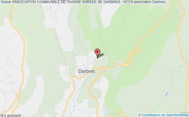 ASSOCIATION COMMUNALE DE CHASSE AGREEE DE DARBRES - ACCA