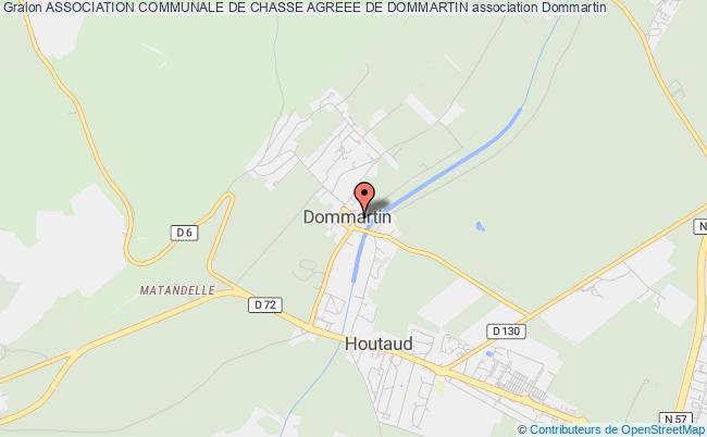 ASSOCIATION COMMUNALE DE CHASSE AGREEE DE DOMMARTIN