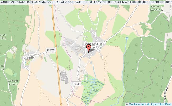 plan association Association Communale De Chasse Agreee De Dompierre Sur Mont Dompierre-sur-Mont