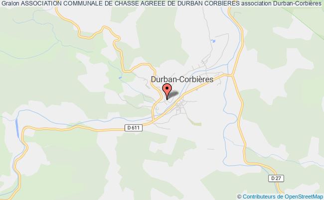 ASSOCIATION COMMUNALE DE CHASSE AGREEE DE DURBAN CORBIERES
