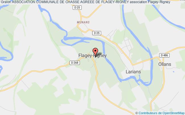 plan association Association Communale De Chasse Agreee De Flagey-rigney Flagey-Rigney