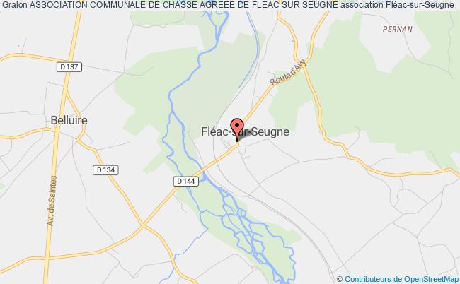plan association Association Communale De Chasse Agreee De Fleac Sur Seugne Fléac-sur-Seugne
