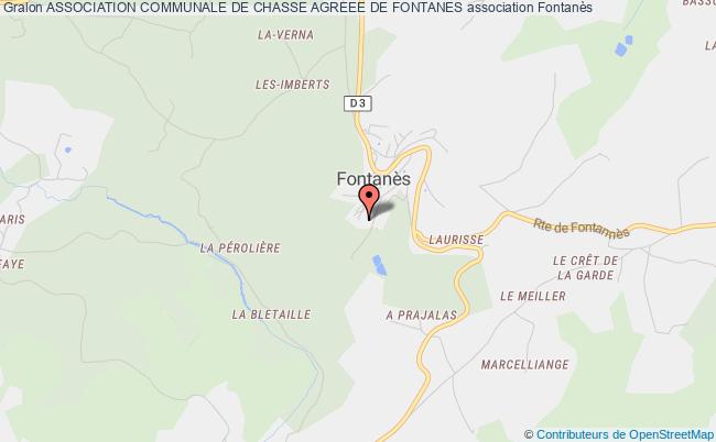 ASSOCIATION COMMUNALE DE CHASSE AGREEE DE FONTANES