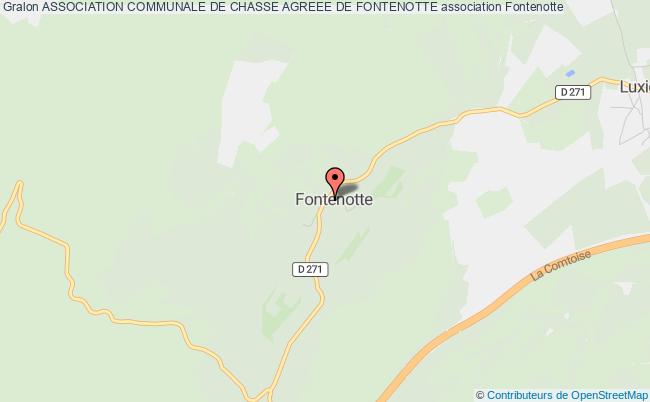 ASSOCIATION COMMUNALE DE CHASSE AGREEE DE FONTENOTTE