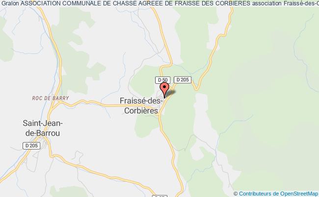 ASSOCIATION COMMUNALE DE CHASSE AGREEE DE FRAISSE DES CORBIERES