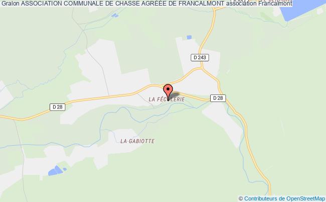 ASSOCIATION COMMUNALE DE CHASSE AGRÉÉE DE FRANCALMONT