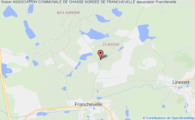 ASSOCIATION COMMUNALE DE CHASSE AGREEE DE FRANCHEVELLE