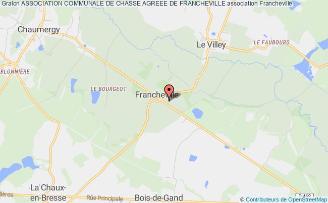 ASSOCIATION COMMUNALE DE CHASSE AGREEE DE FRANCHEVILLE