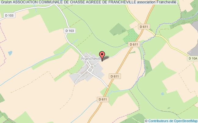 plan association Association Communale De Chasse Agreee De Francheville Francheville