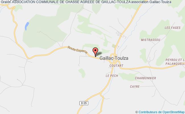 ASSOCIATION COMMUNALE DE CHASSE AGREEE DE GAILLAC-TOULZA