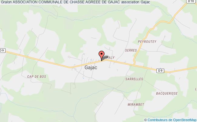ASSOCIATION COMMUNALE DE CHASSE AGREEE DE GAJAC