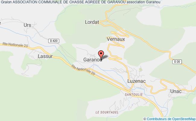 ASSOCIATION COMMUNALE DE CHASSE AGREEE DE GARANOU
