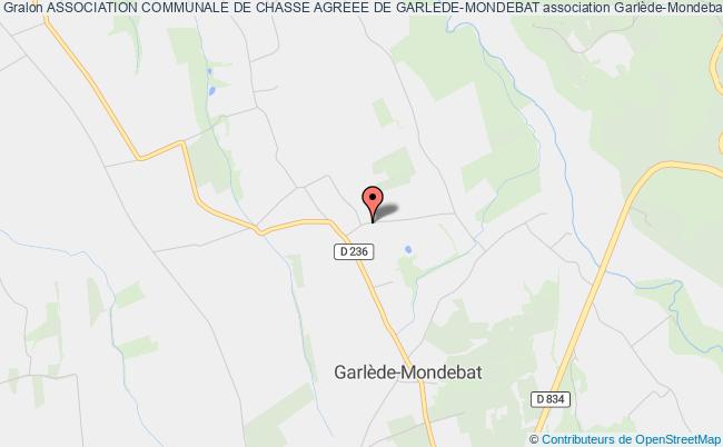 ASSOCIATION COMMUNALE DE CHASSE AGREEE DE GARLEDE-MONDEBAT