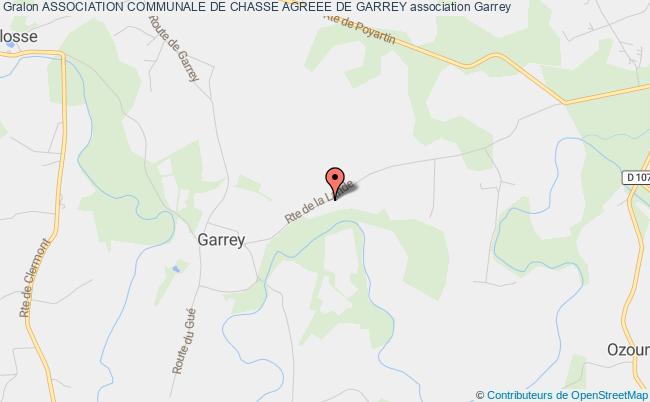 ASSOCIATION COMMUNALE DE CHASSE AGREEE DE GARREY
