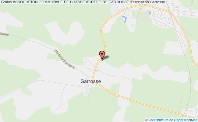 ASSOCIATION COMMUNALE DE CHASSE AGREEE DE GARROSSE