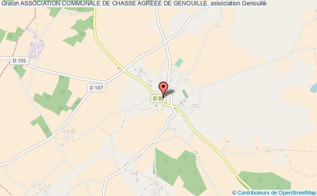 ASSOCIATION COMMUNALE DE CHASSE AGREEE DE GENOUILLE.