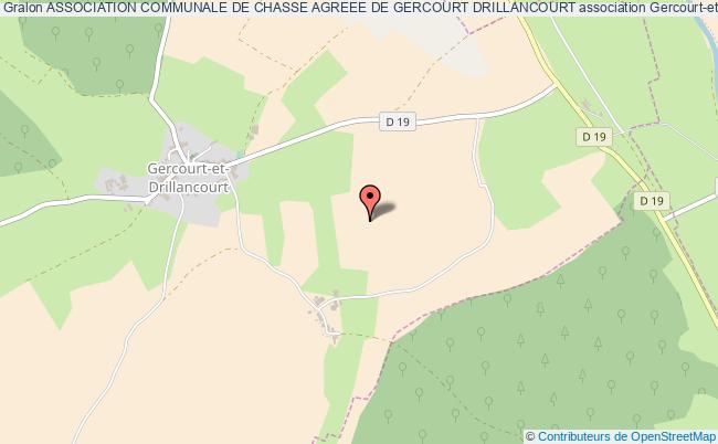 ASSOCIATION COMMUNALE DE CHASSE AGREEE DE GERCOURT DRILLANCOURT
