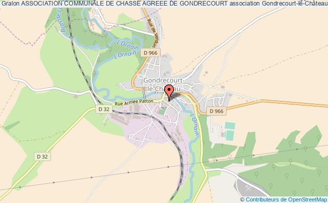 ASSOCIATION COMMUNALE DE CHASSE AGREEE DE GONDRECOURT