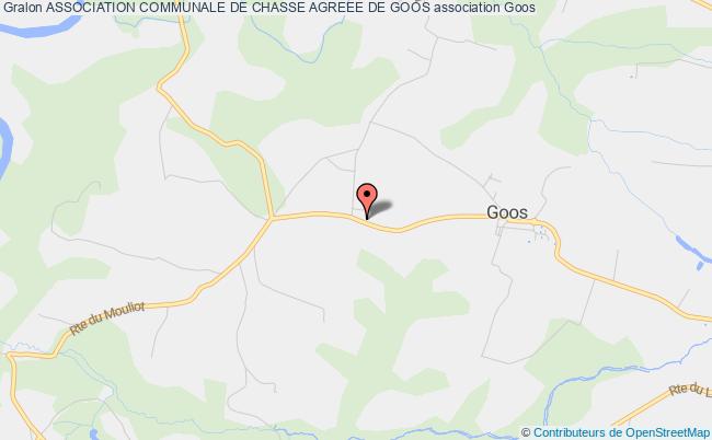 ASSOCIATION COMMUNALE DE CHASSE AGREEE DE GOOS