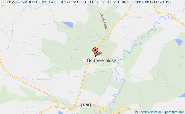 ASSOCIATION COMMUNALE DE CHASSE AGREEE DE GOUTEVERNISSE