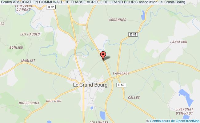 ASSOCIATION COMMUNALE DE CHASSE AGREEE DE GRAND BOURG