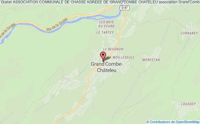 plan association Association Communale De Chasse Agreee De Grand'combe Chateleu Grand'Combe-Châteleu