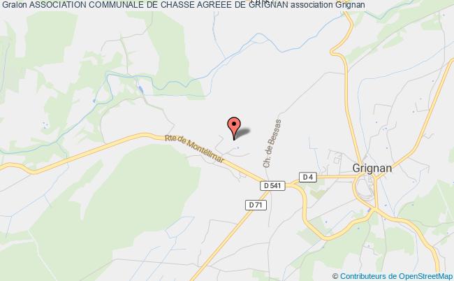 ASSOCIATION COMMUNALE DE CHASSE AGREEE DE GRIGNAN