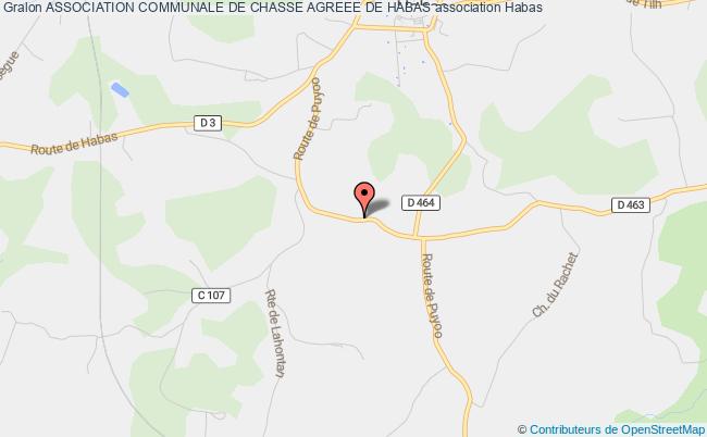 ASSOCIATION COMMUNALE DE CHASSE AGREEE DE HABAS