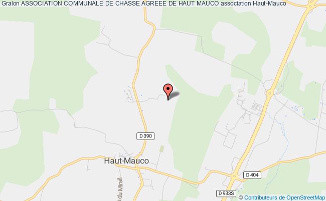 ASSOCIATION COMMUNALE DE CHASSE AGREEE DE HAUT MAUCO