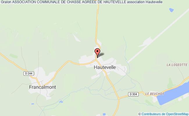 ASSOCIATION COMMUNALE DE CHASSE AGRÉÉE DE HAUTEVELLE