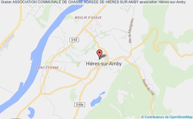 plan association Association Communale De Chasse Agreee De Hieres Sur Amby Hières-sur-Amby