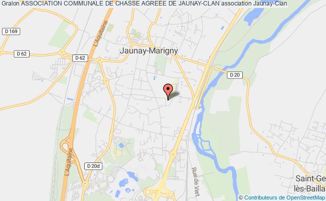 plan association Association Communale De Chasse Agreee De Jaunay-clan Jaunay-Marigny