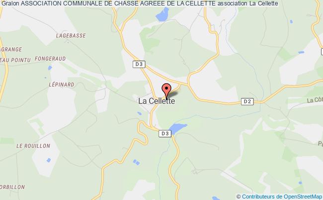 ASSOCIATION COMMUNALE DE CHASSE AGREEE DE LA CELLETTE