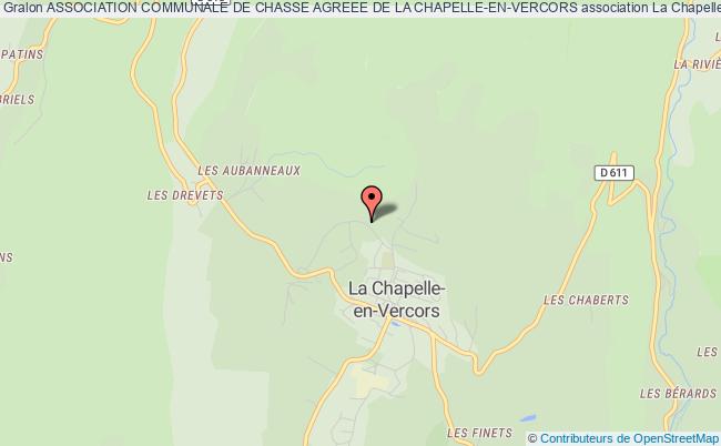 ASSOCIATION COMMUNALE DE CHASSE AGREEE DE LA CHAPELLE-EN-VERCORS