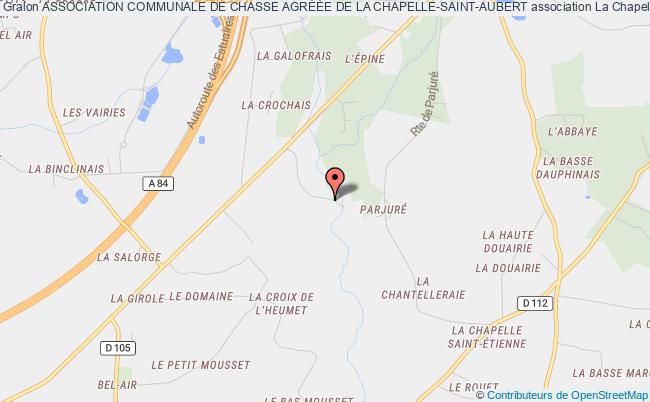 ASSOCIATION COMMUNALE DE CHASSE AGRÉÉE DE LA CHAPELLE-SAINT-AUBERT