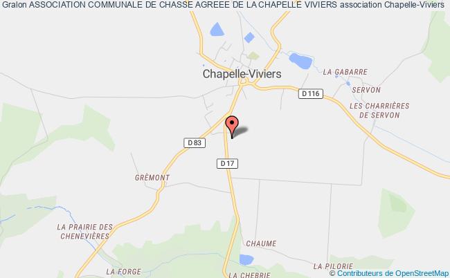 plan association Association Communale De Chasse Agreee De La Chapelle Viviers Chapelle-Viviers