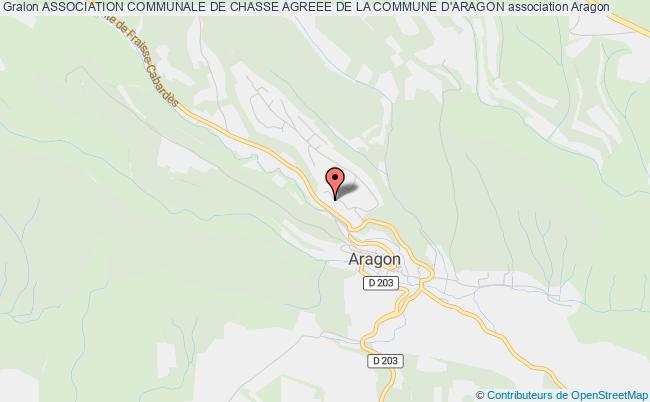 plan association Association Communale De Chasse Agreee De La Commune D'aragon Aragon
