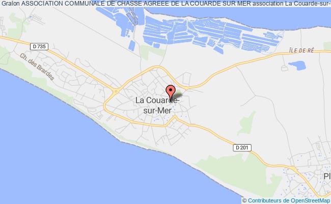 plan association Association Communale De Chasse Agreee De La Couarde Sur Mer La    Couarde-sur-Mer