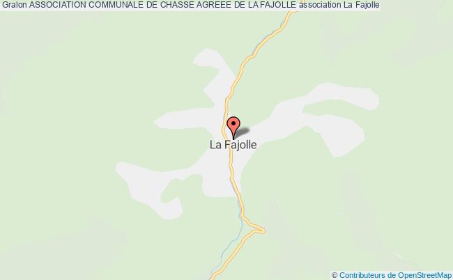 ASSOCIATION COMMUNALE DE CHASSE AGREEE DE LA FAJOLLE