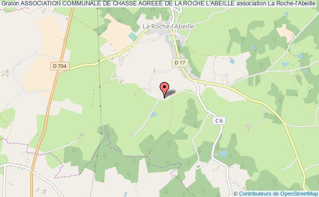 ASSOCIATION COMMUNALE DE CHASSE AGREEE DE LA ROCHE L'ABEILLE