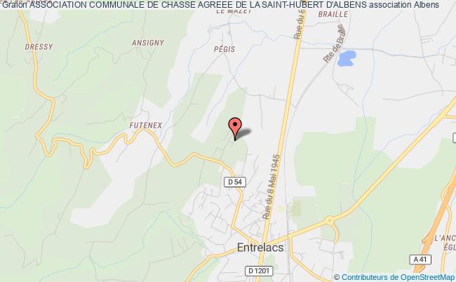 ASSOCIATION COMMUNALE DE CHASSE AGREEE DE LA SAINT-HUBERT D'ALBENS