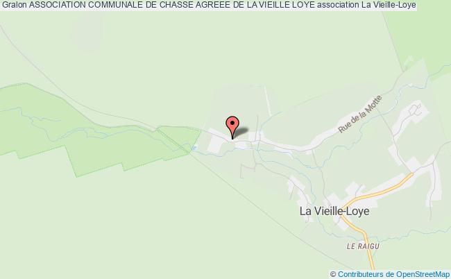 plan association Association Communale De Chasse Agreee De La Vieille Loye La Vieille-Loye