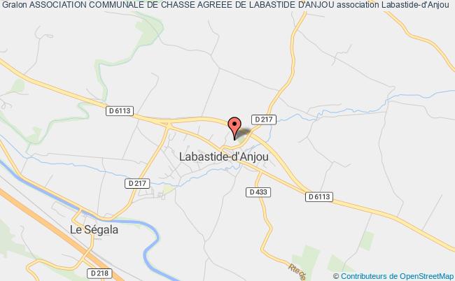 ASSOCIATION COMMUNALE DE CHASSE AGREEE DE LABASTIDE D'ANJOU