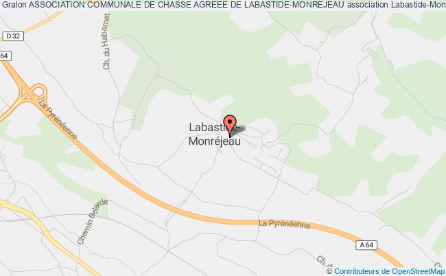 plan association Association Communale De Chasse Agreee De Labastide-monrejeau Labastide-Monréjeau
