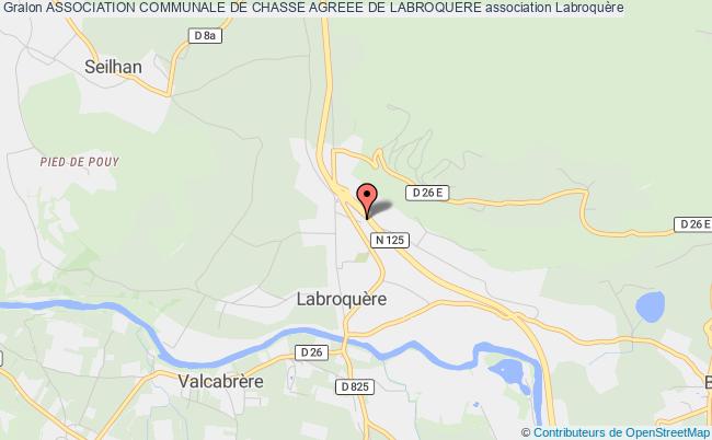 ASSOCIATION COMMUNALE DE CHASSE AGREEE DE LABROQUERE